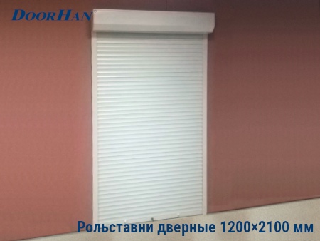 Рольставни для дверей 1200×2100 мм